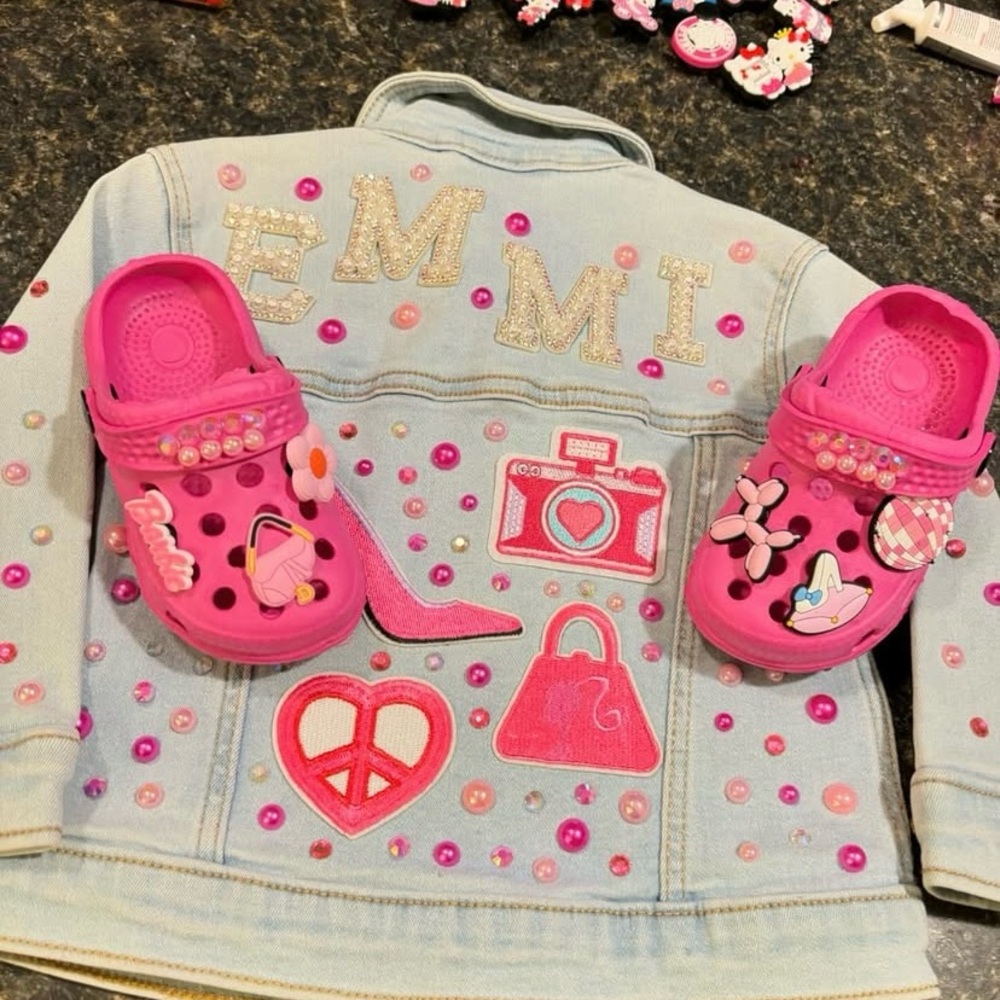 Customize Your Denim Jackets Add Clogs $45